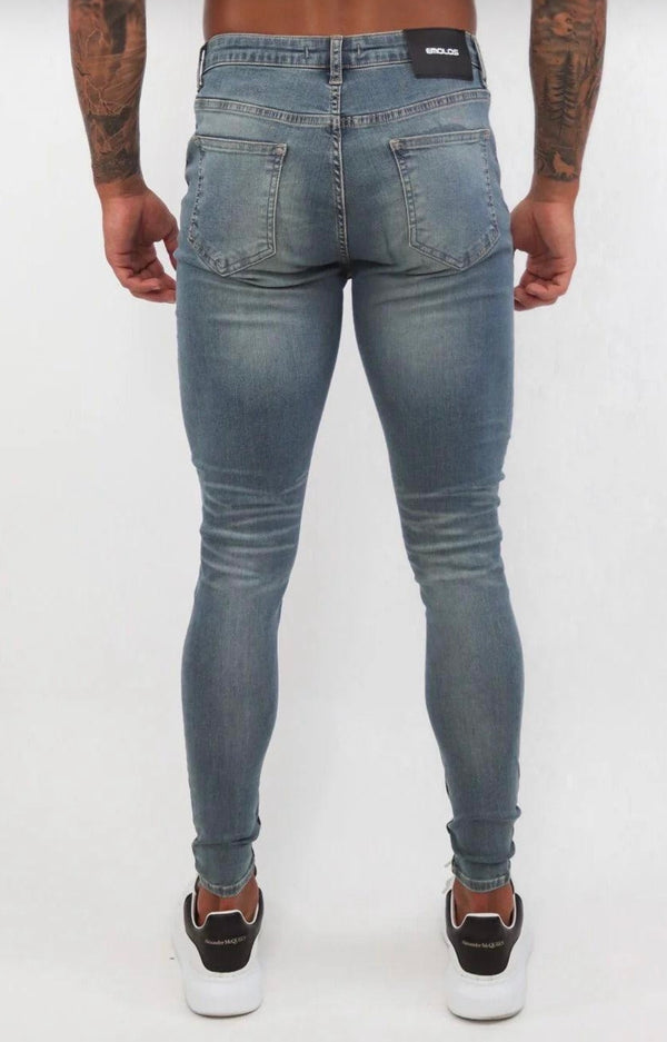 Spray on Jeans Tint Washed Ripped - Emolos