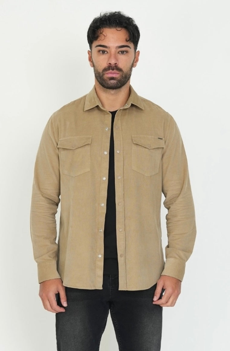 Premium Overshirt - Sand
