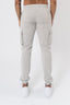 V2 Zip Details Cargo Pants - Beige