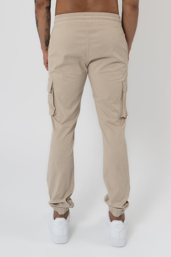 Essential Cargo Pants - Light Grey - Emolos