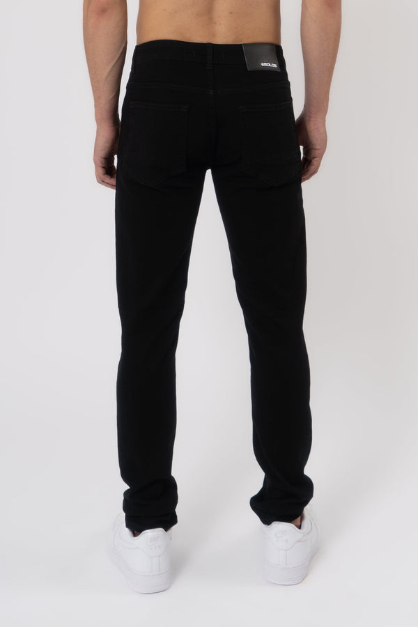 Slim Fit Jeans Washed - Grey - Emolos