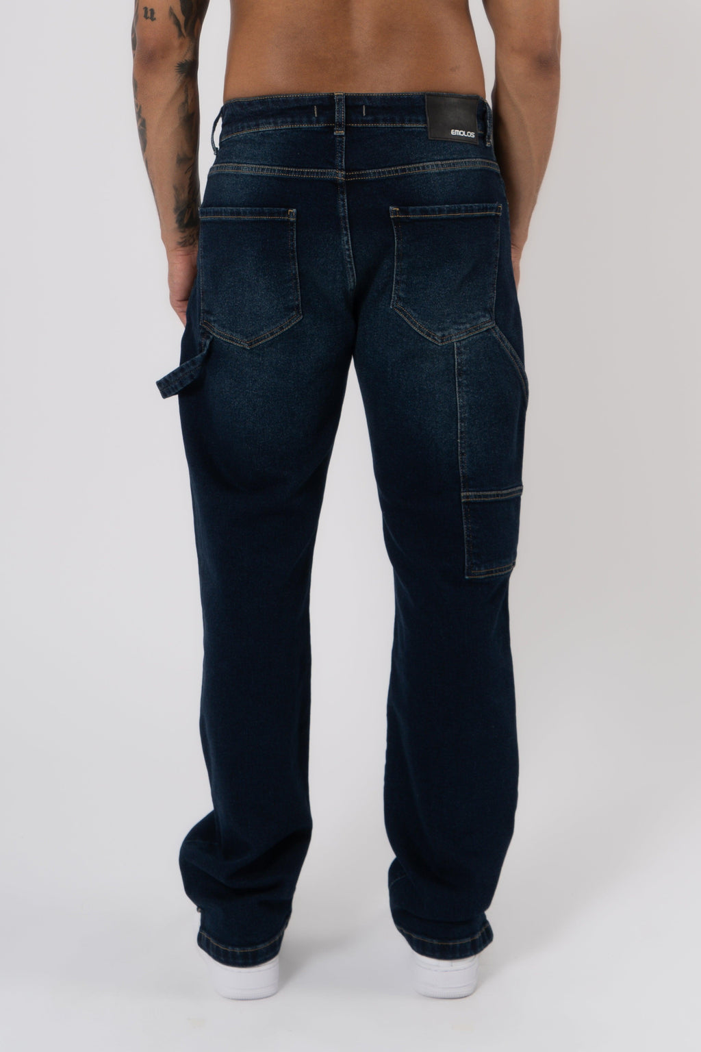Carpenter Denim Washed - Black - Emolos