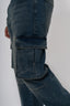 Cargo Jeans Washed - Stone Blue