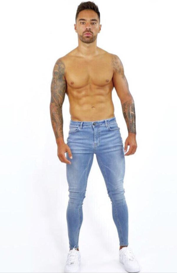 Spray on Jeans - Light Blue - Emolos