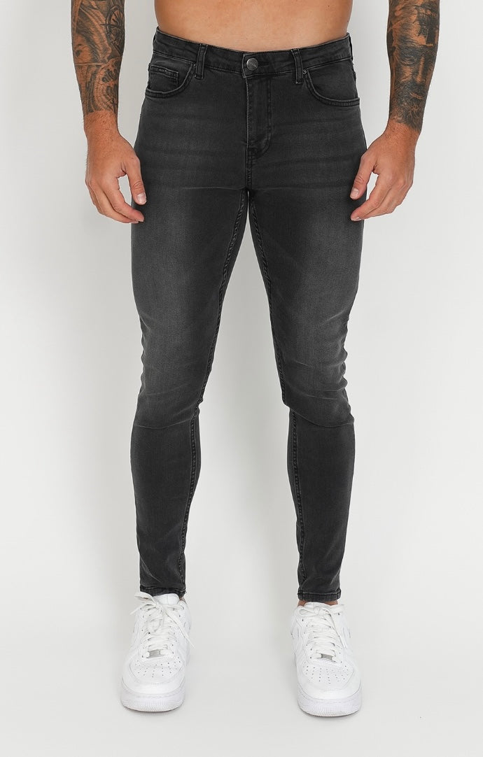 Spray on Jeans - Dark Grey