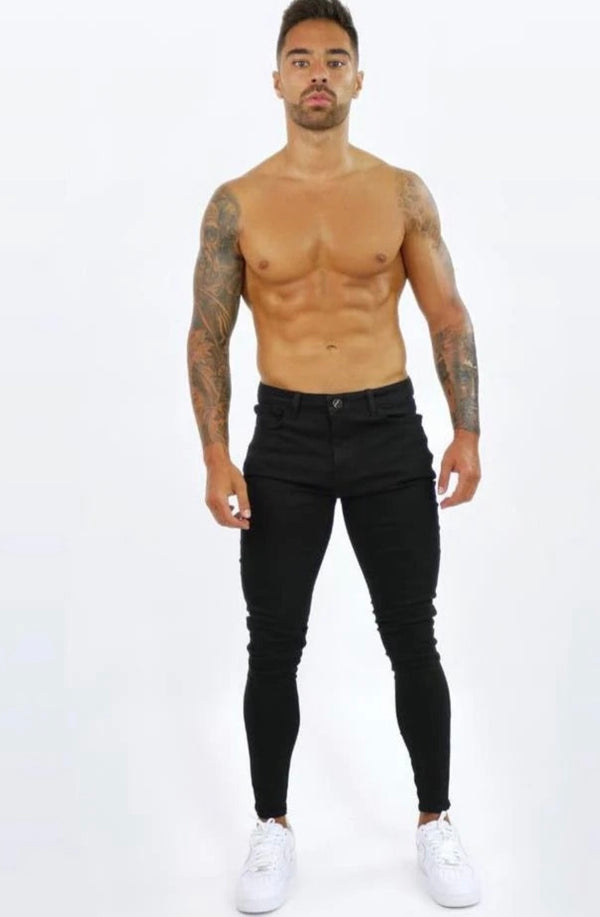 Spray on Jeans - Black - Emolos