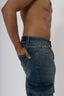 Cargo Jeans Washed - Stone Blue