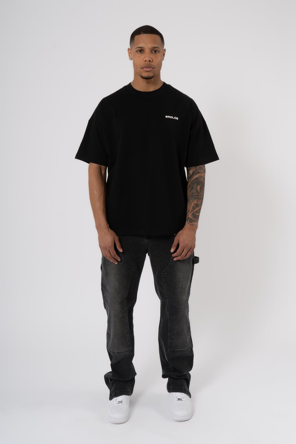 Carpenter Denim Washed - Grey - Emolos