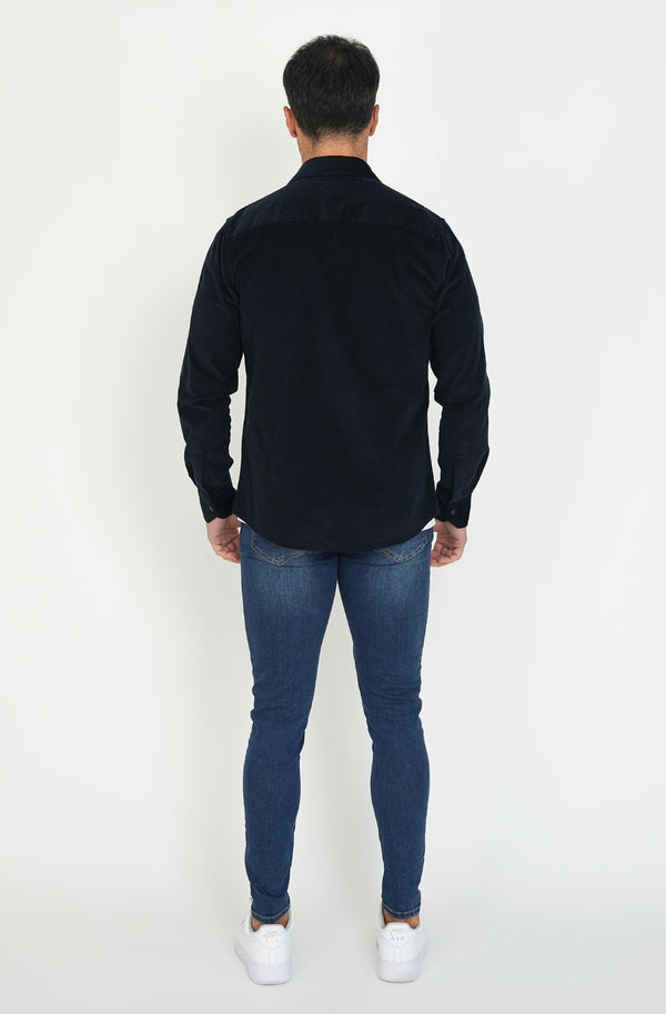 Premium Overshirt - Navy