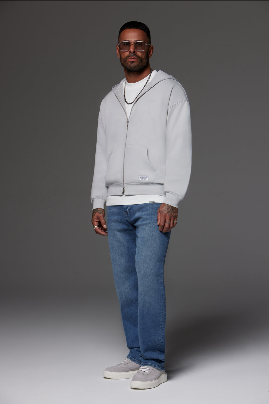 Relaxed Fit Jeans Washed Light Blue