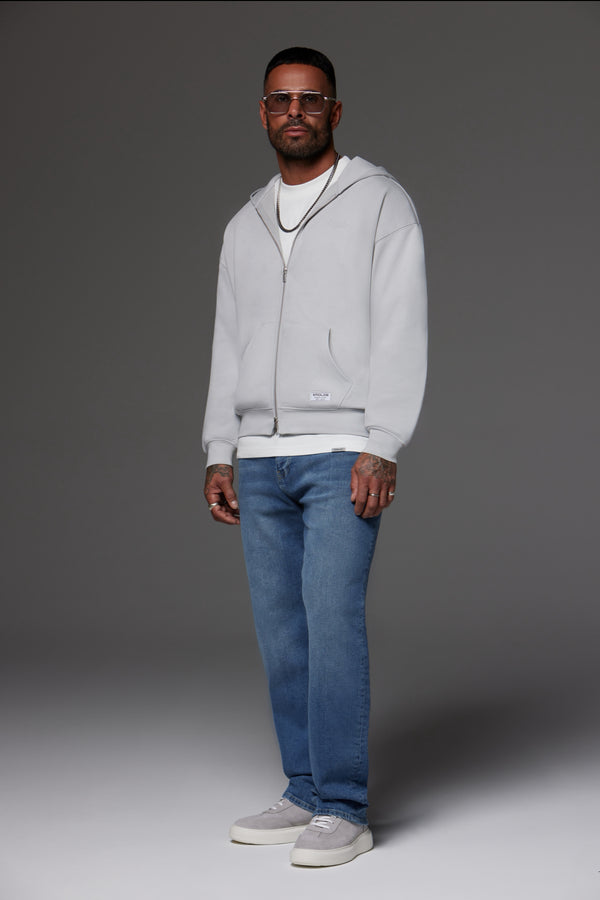 Relaxed Fit Jeans Washed Light Blue