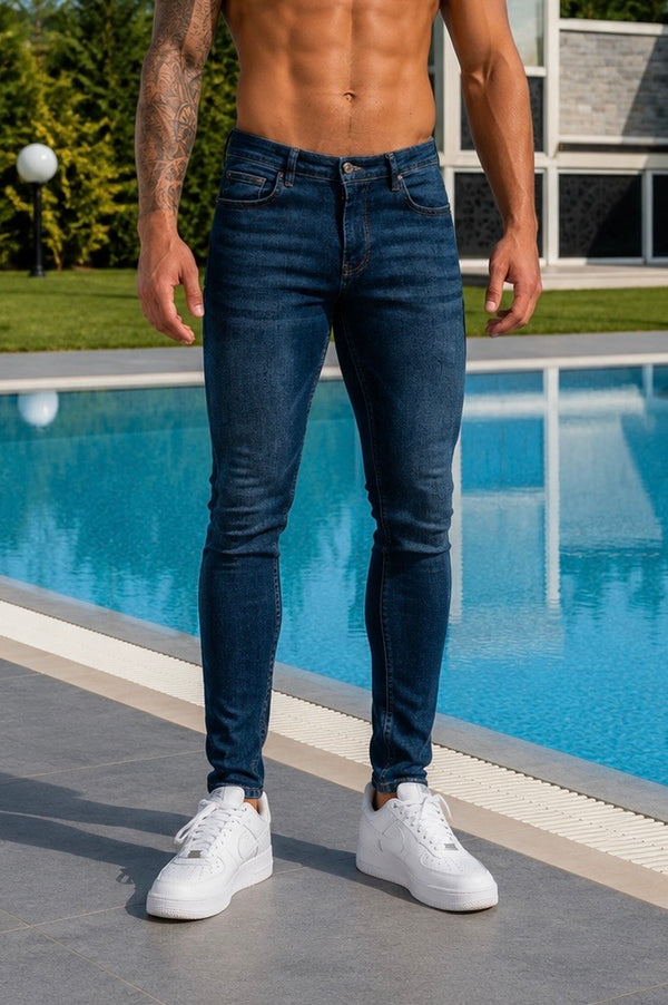 Spray on Jeans - Dark Blue - Emolos