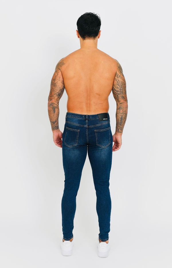 Spray on Jeans - Dark Blue