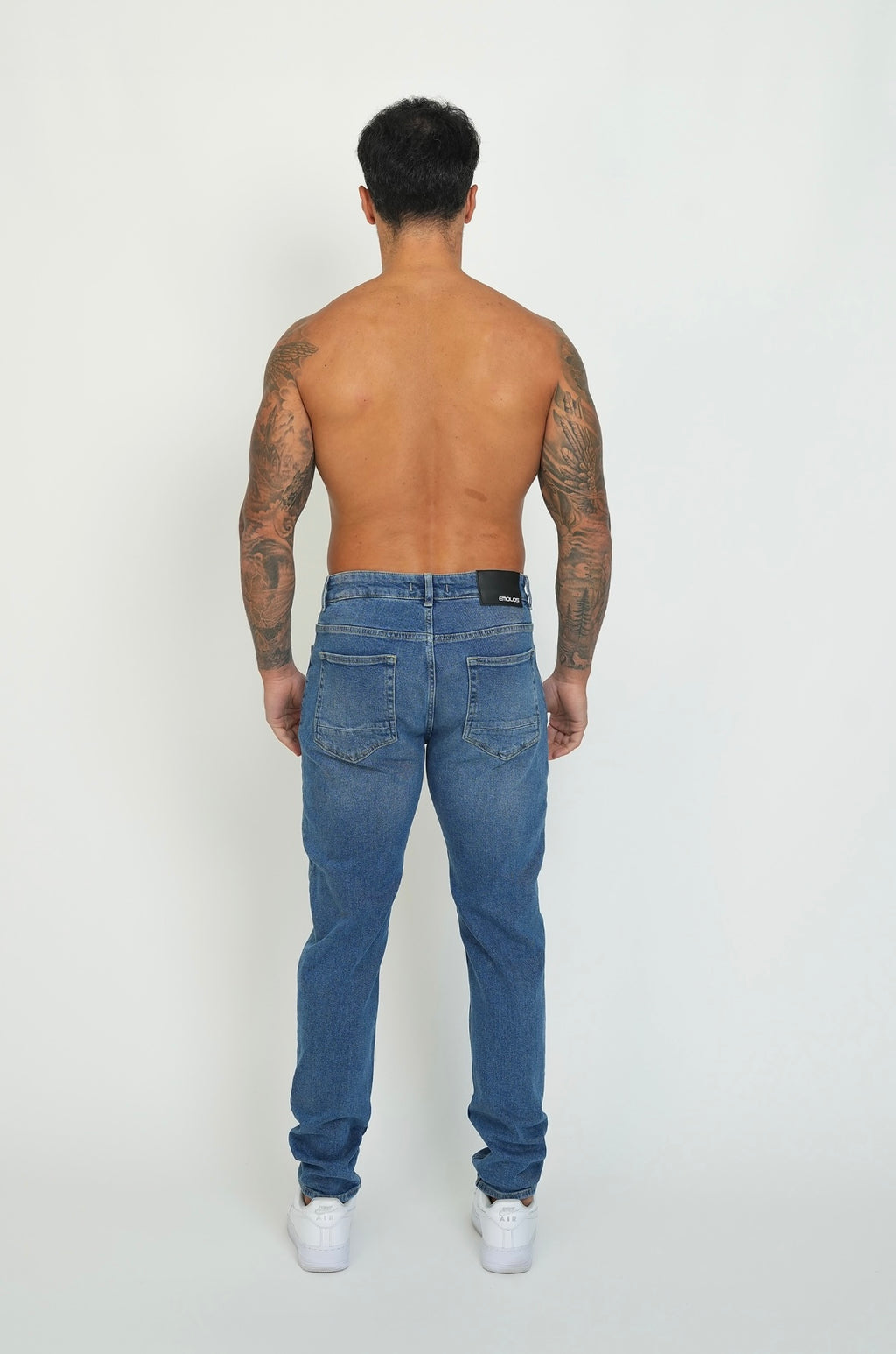 Slim Fit Jeans Washed -  Light Blue
