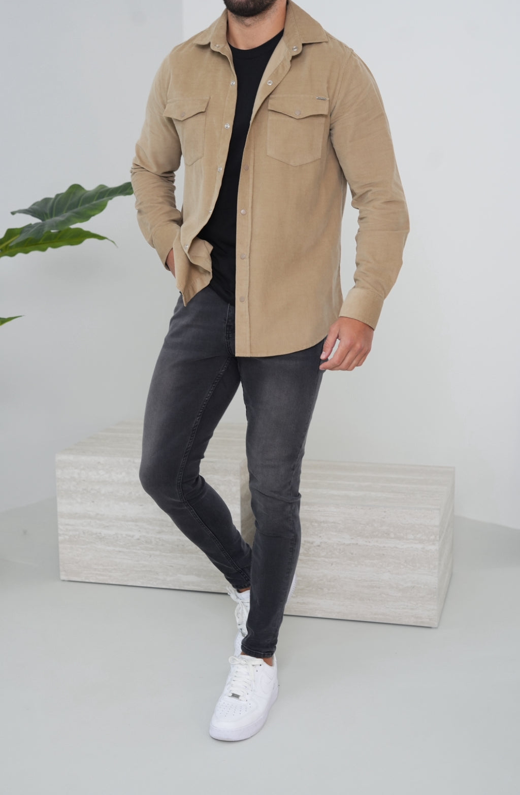 Spray on Jeans - Dark Grey - Emolos