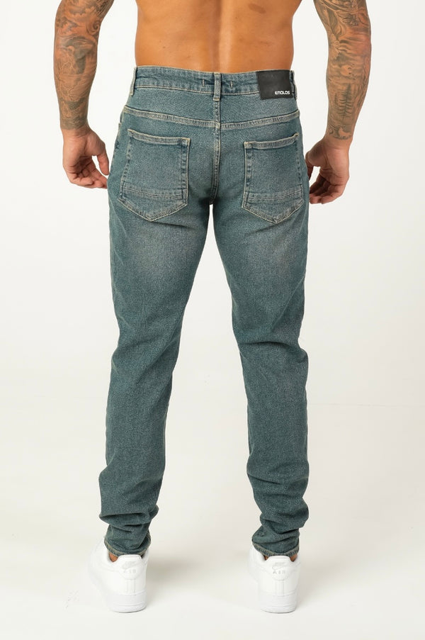 Slim Fit Jeans Washed -  Stone - Emolos