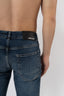 Slim Fit Jeans Washed  Ripped Mid Blue
