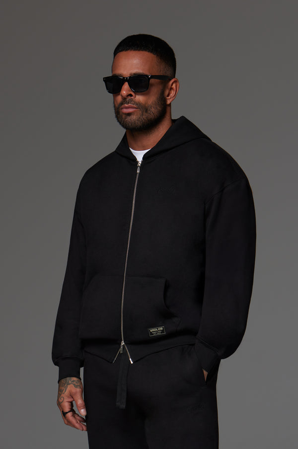 Craft Zip Up Hoodie Black