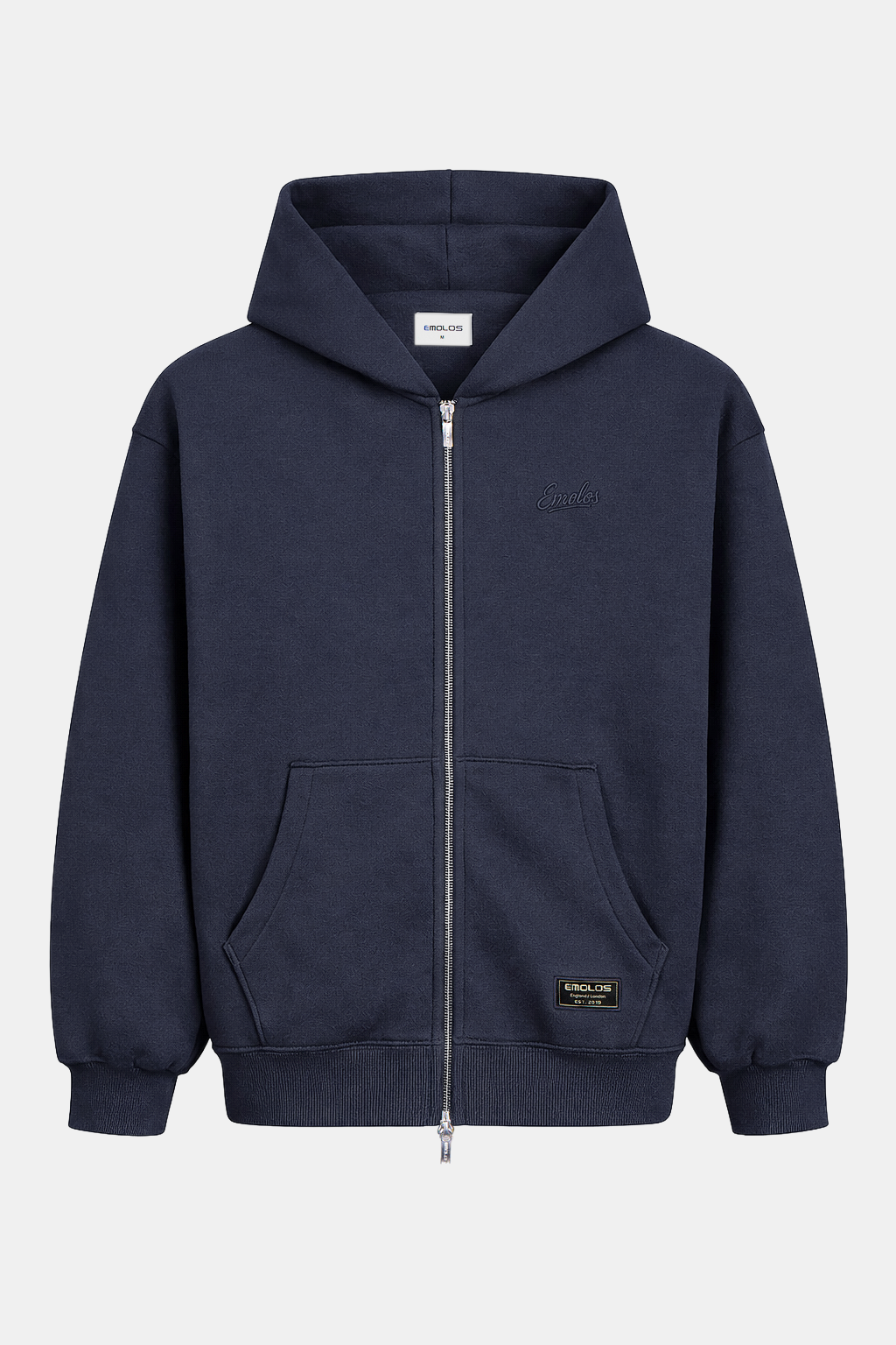 Craft Zip Up Hoodie Dark Grey