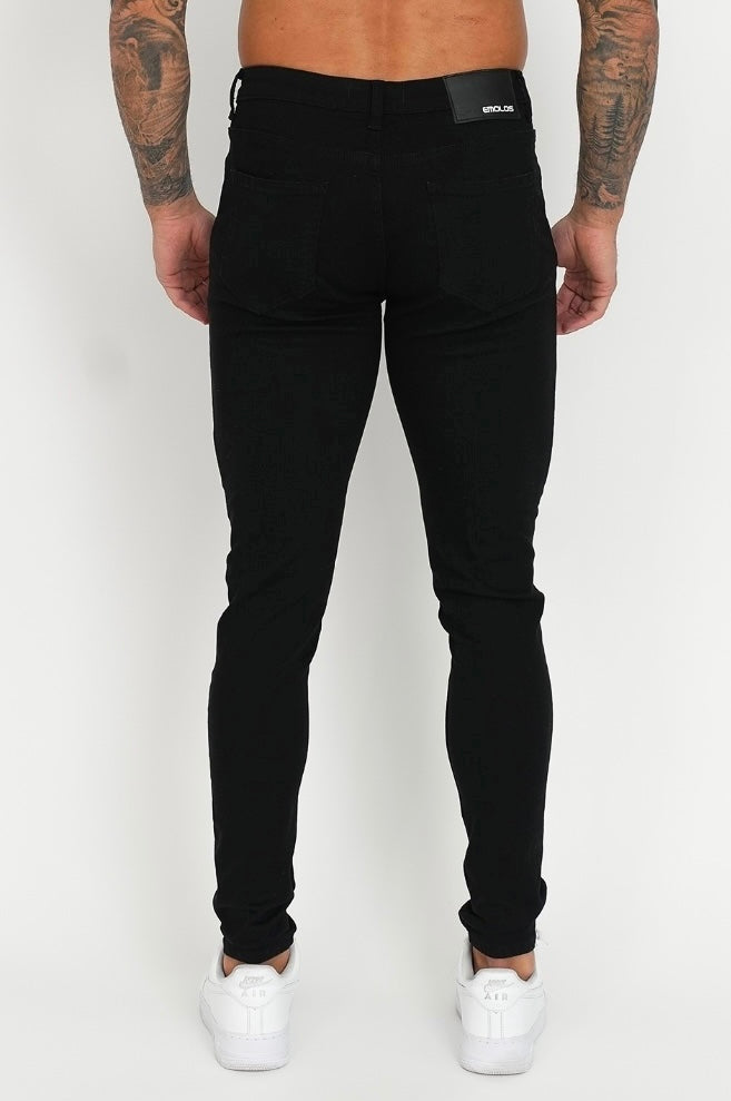 Spray on Jeans - Black - Emolos