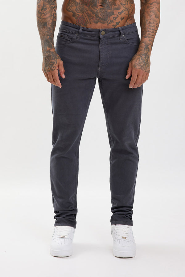Slim Fit Jeans Dark Grey - Emolos