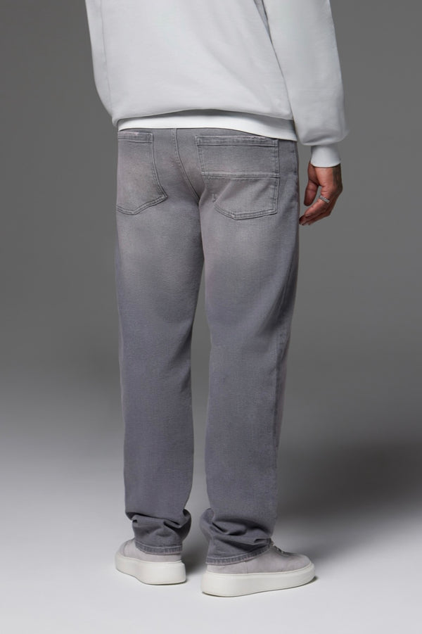 Relaxed Fit Jeans Washed Grey
