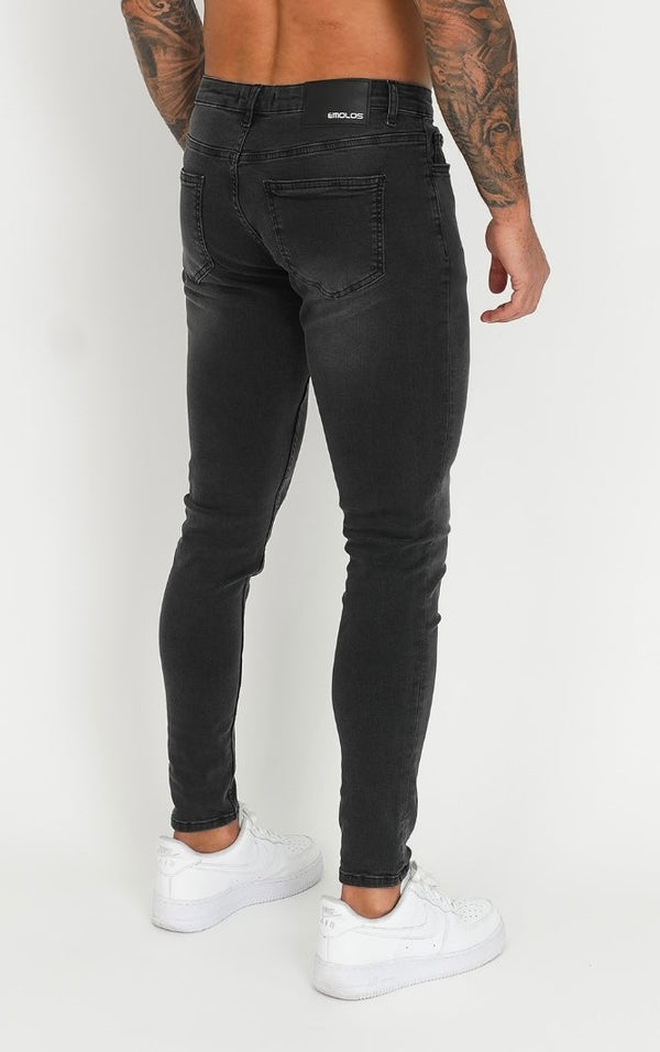 Spray on Jeans - Dark Grey