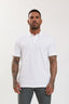 Premium Pique Polo Shirt White - Emolos