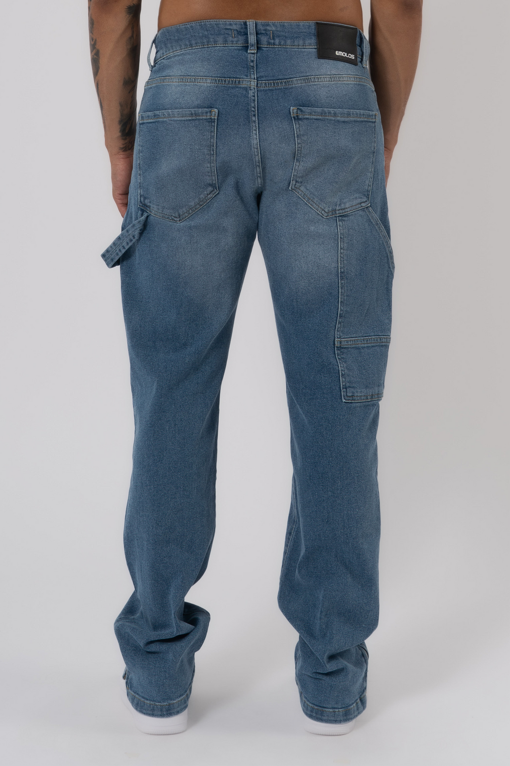 Carpenter Denim Washed - Light Blue - Emolos