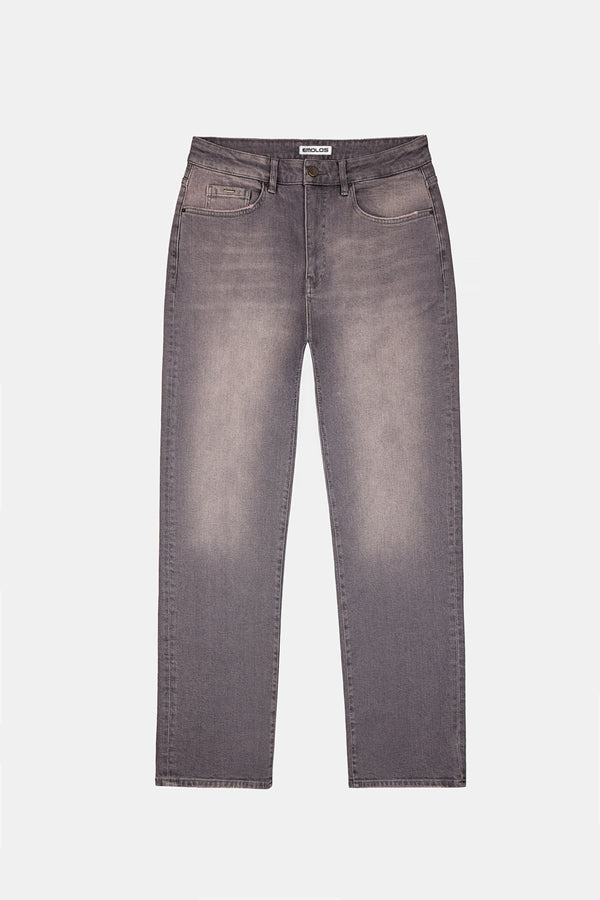 Relaxed Fit Jeans Washed Grey