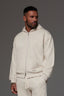 Craft Zip Up Hoodie Ecru - Emolos