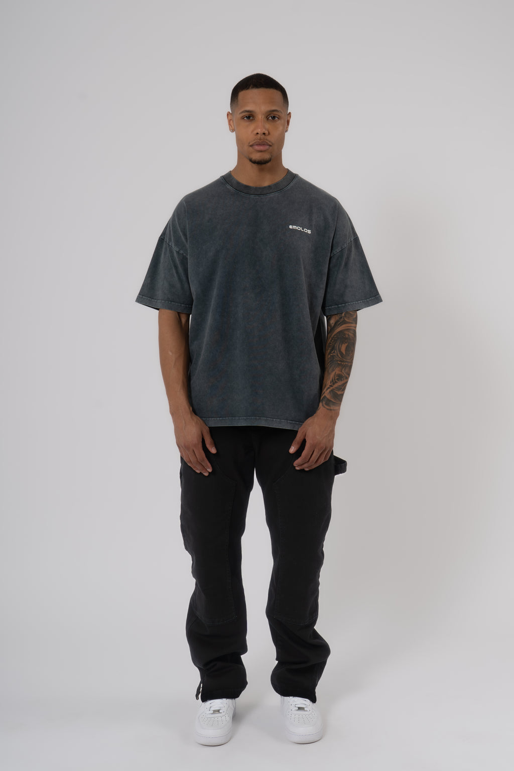 Carpenter Denim Washed - Black - Emolos