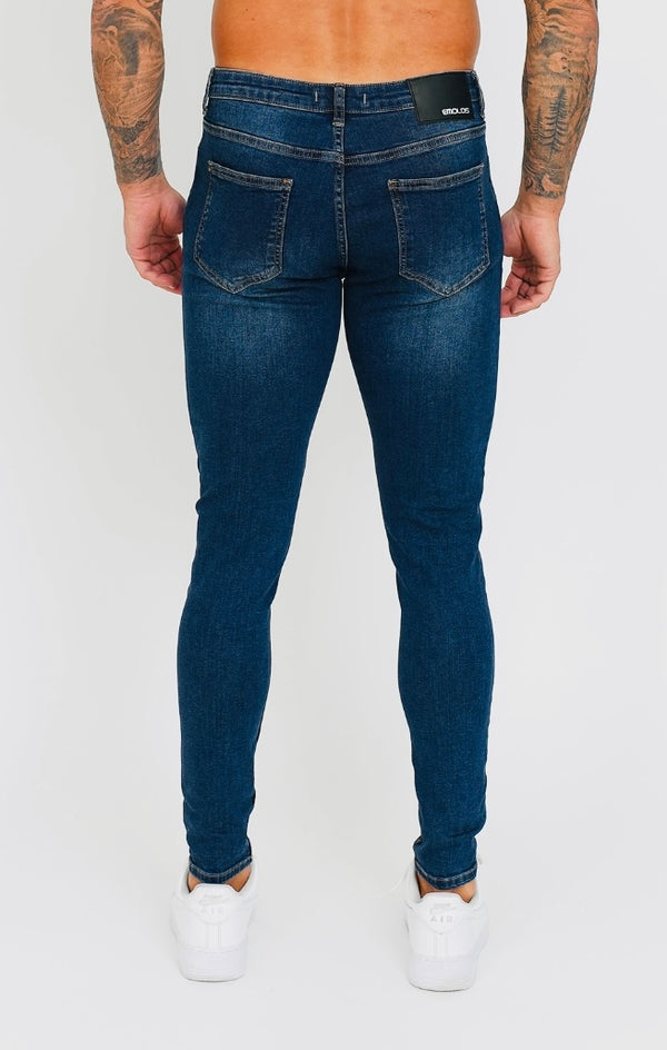 Spray on Jeans - Dark Blue