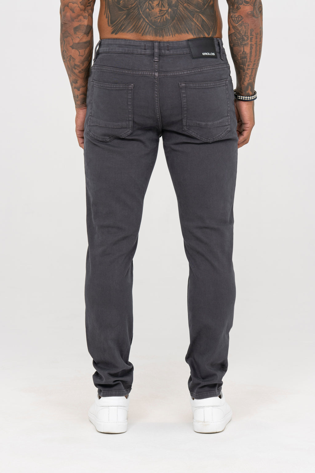 Slim Fit Jeans Dark Grey - Emolos