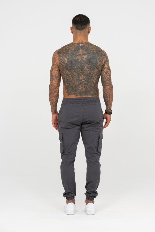 Essential Cargo Pants - Dark Grey - Emolos