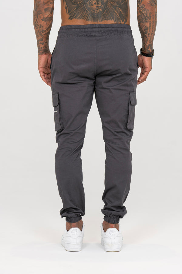 Essential Cargo Pants - Dark Grey - Emolos