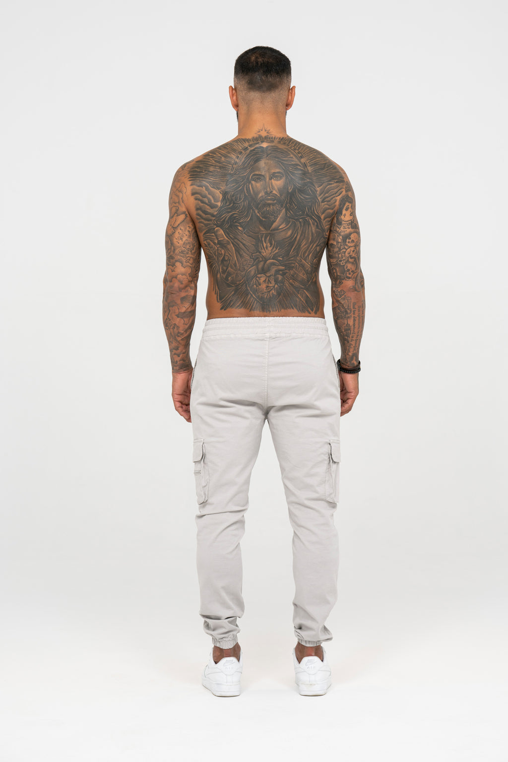 Essential Cargo Pants - Light Grey - Emolos