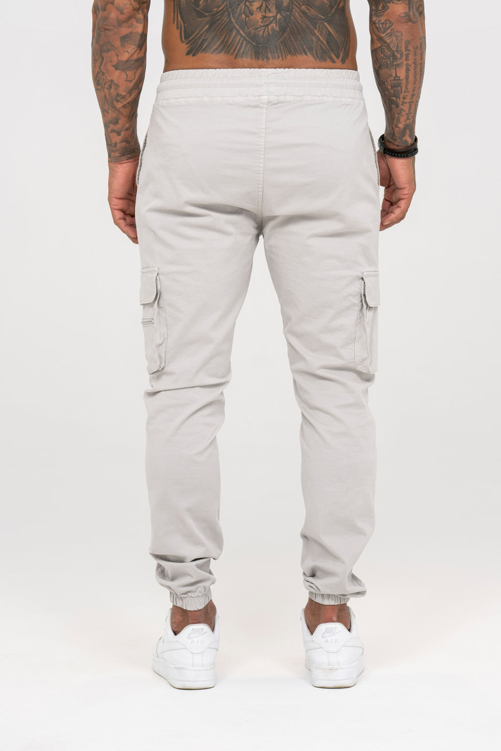 Essential Cargo Pants - Light Grey - Emolos