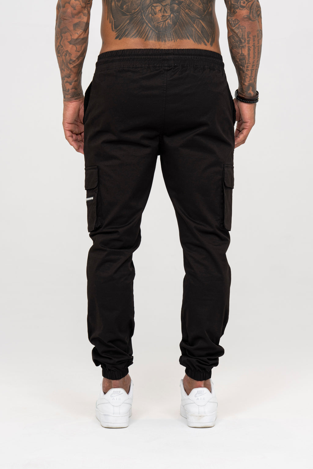 Essential Cargo Pants - Black - Emolos
