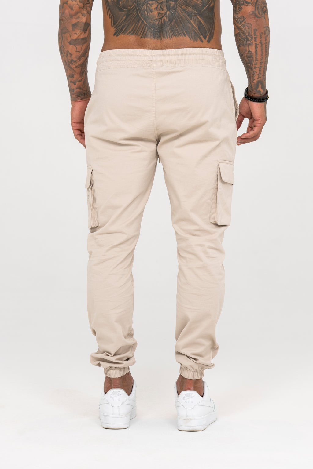 Essential Cargo Pants - Beige - Emolos