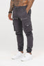 V2 Zip Details Cargo Pants - Dark Grey
