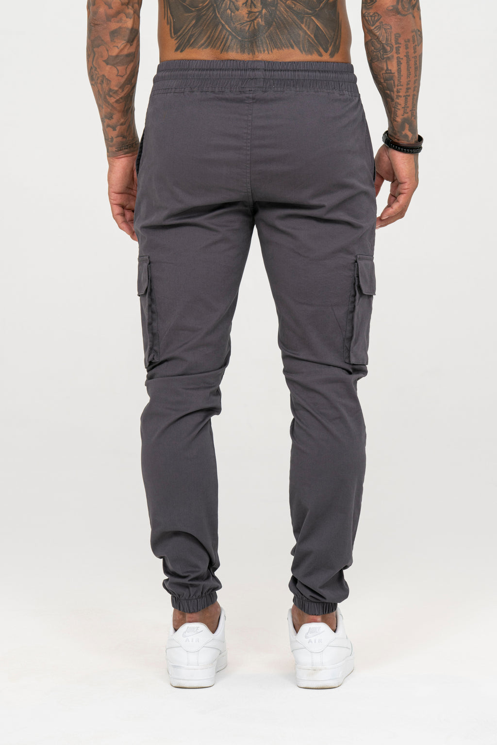 V2 Zip Details Cargo Pants - Dark Grey - Emolos