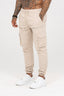 V2 Zip Details Cargo Pants - Beige