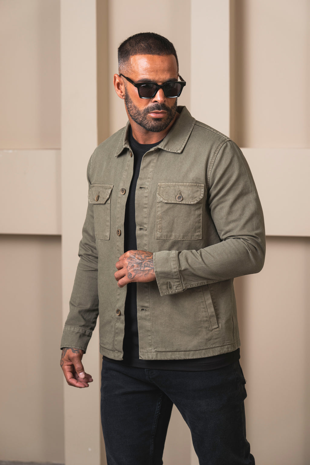 Denim Jacket Khaki
