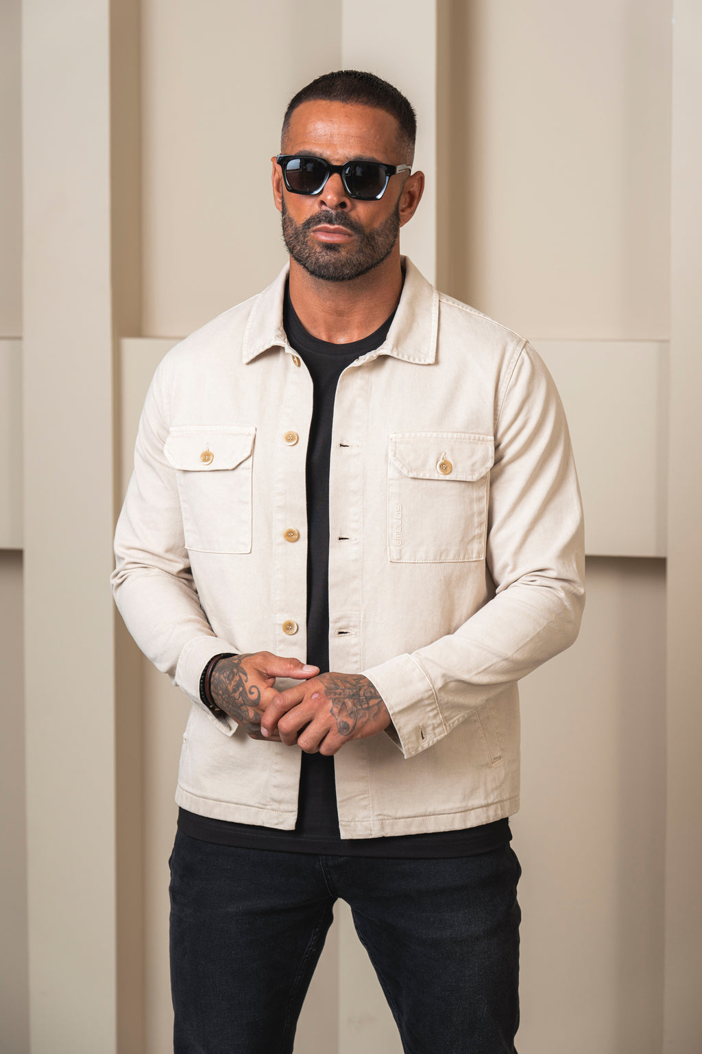 Denim Jacket Beige