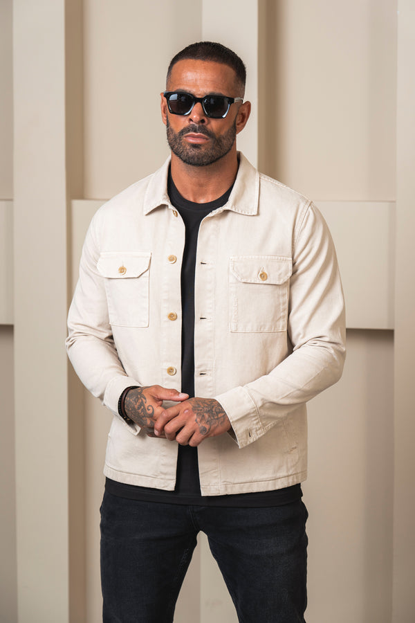Denim Jacket Beige