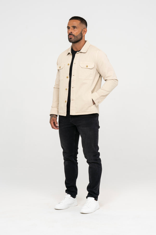 Denim Jacket Beige