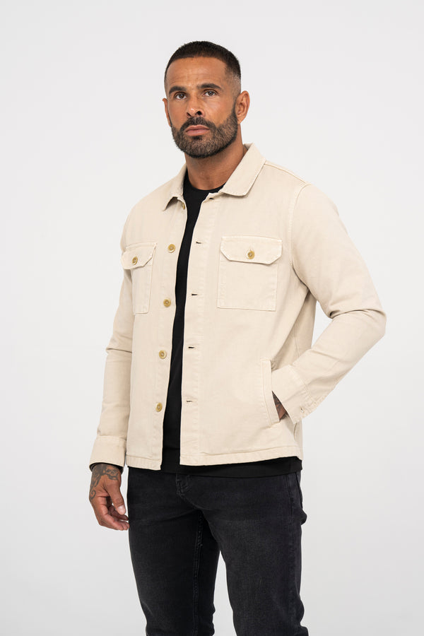 Denim Jacket Beige