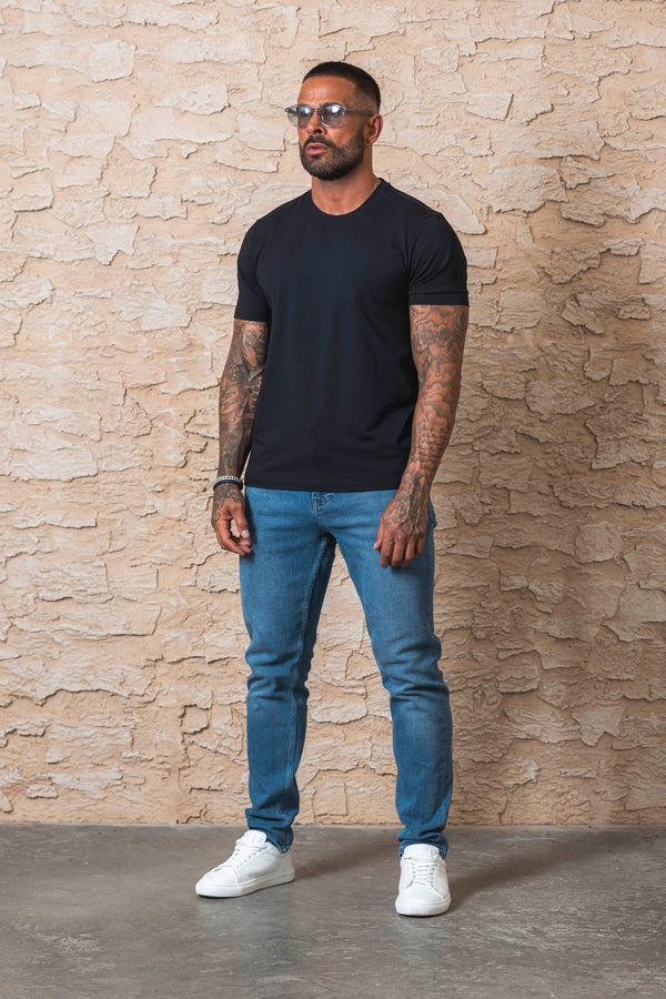 Premium Modal T-shirt - Navy