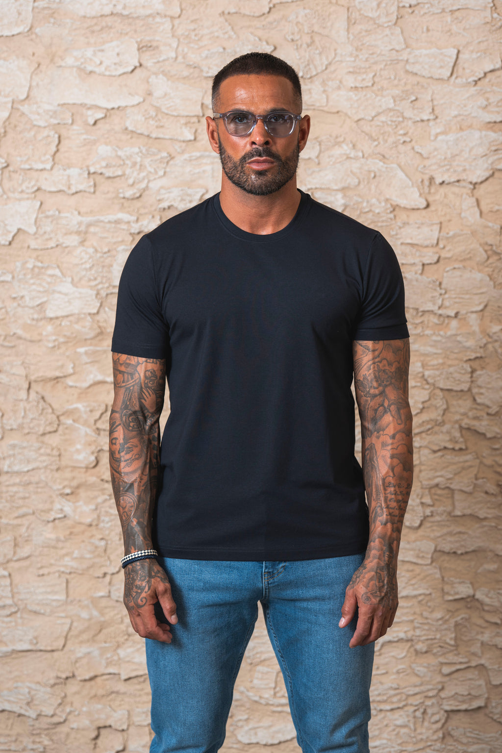 Premium Modal T-shirt - Navy